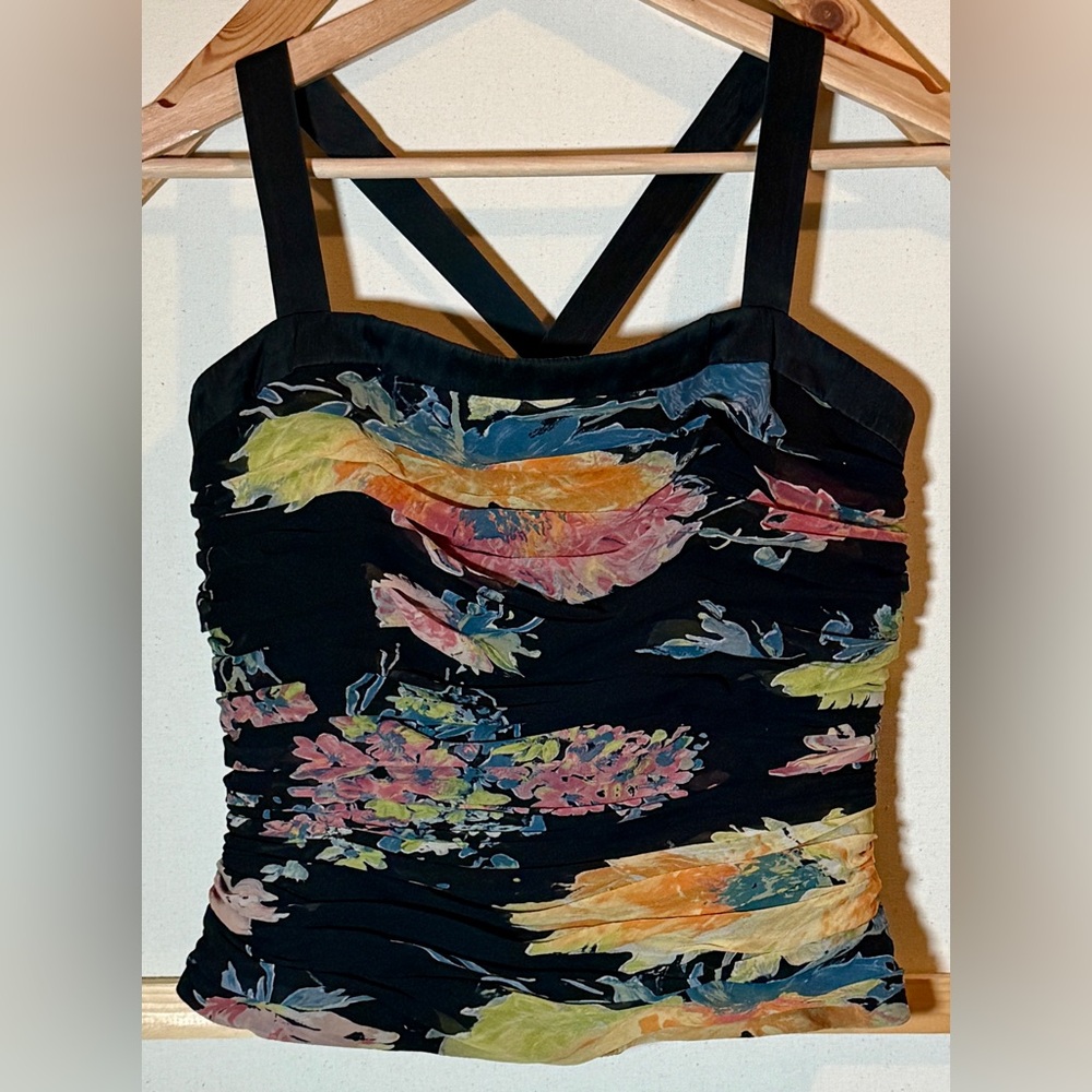 Kay Unger - Silk Corset Top Sz 6